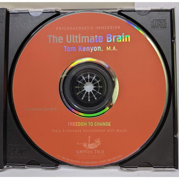 The Ultimate Brain CD - "Freedom To Change" Psychoacoustic Immersion Tom Kenyon - Picture 2 of 3